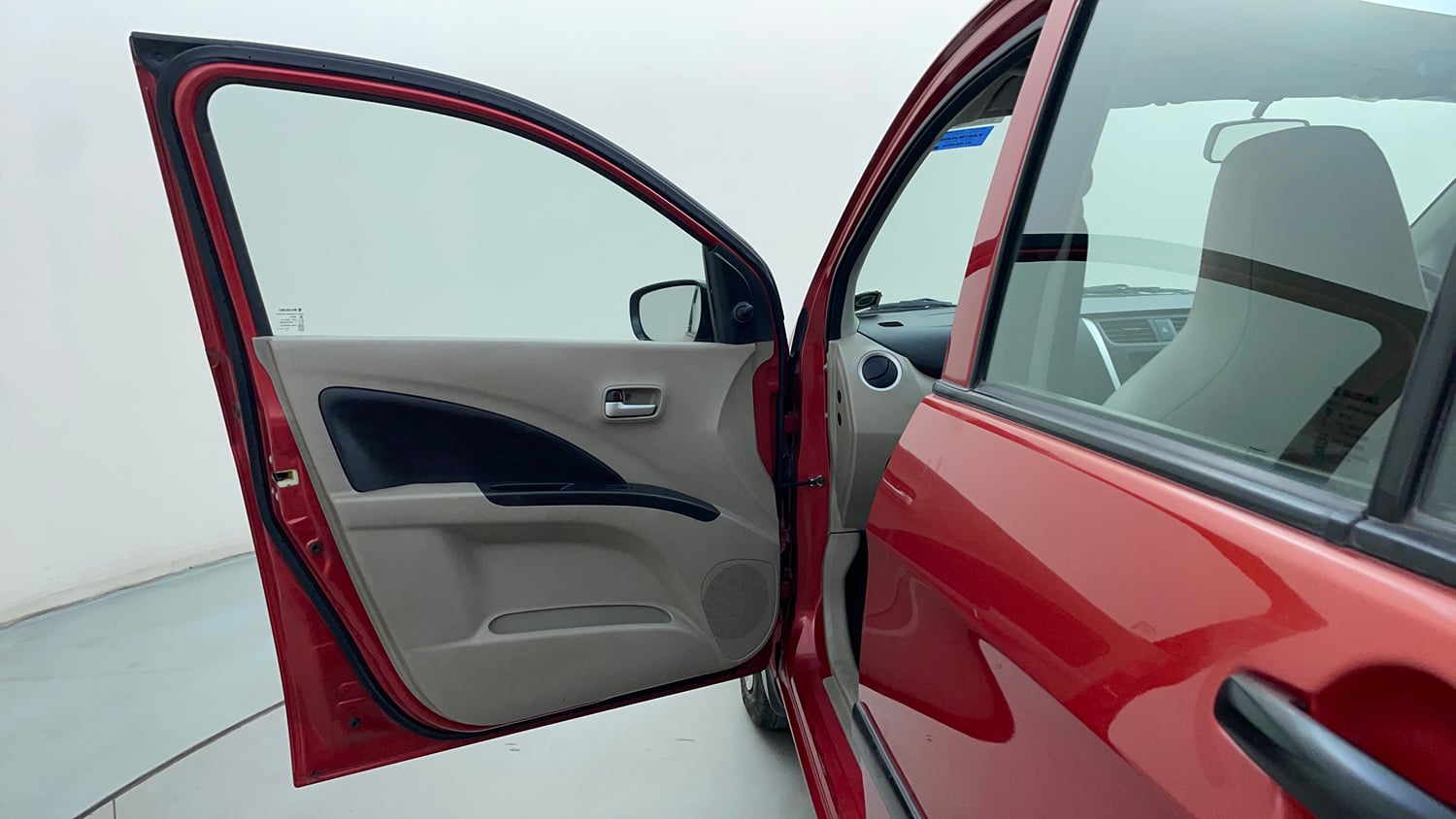 Used 2016 Maruti Suzuki Celerio VXI (O) AMT Petrol Automatic interior LEFT FRONT DOOR OPEN VIEW
