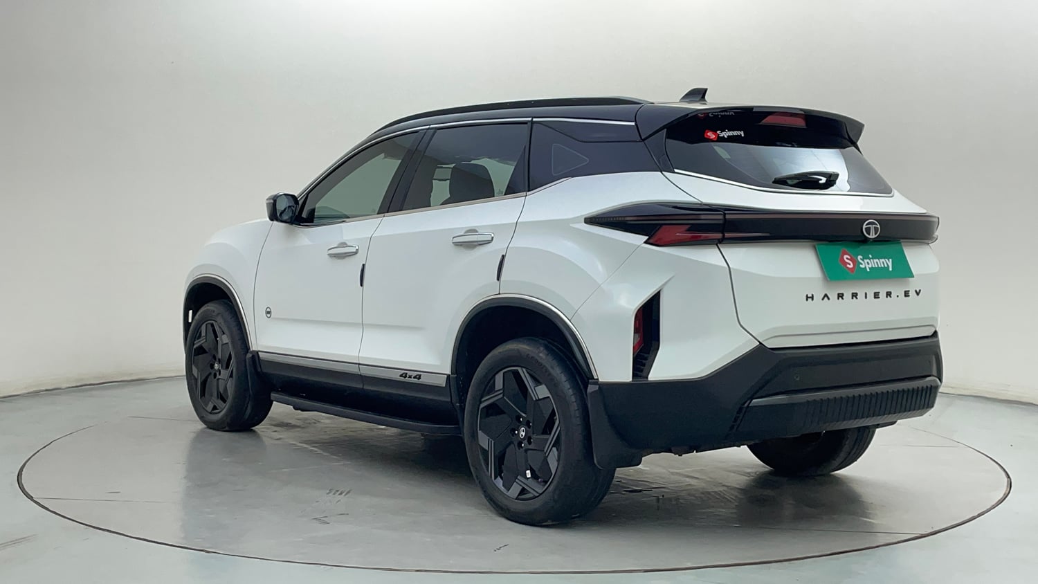 Used 2026 Tata Harrier EV Fearless + 75 Electric Automatic exterior LEFT REAR CORNER VIEW