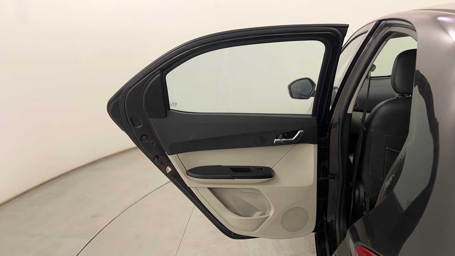 Used 2023 Tata Tiago XZ Plus CNG Cng Manual interior LEFT REAR DOOR OPEN VIEW
