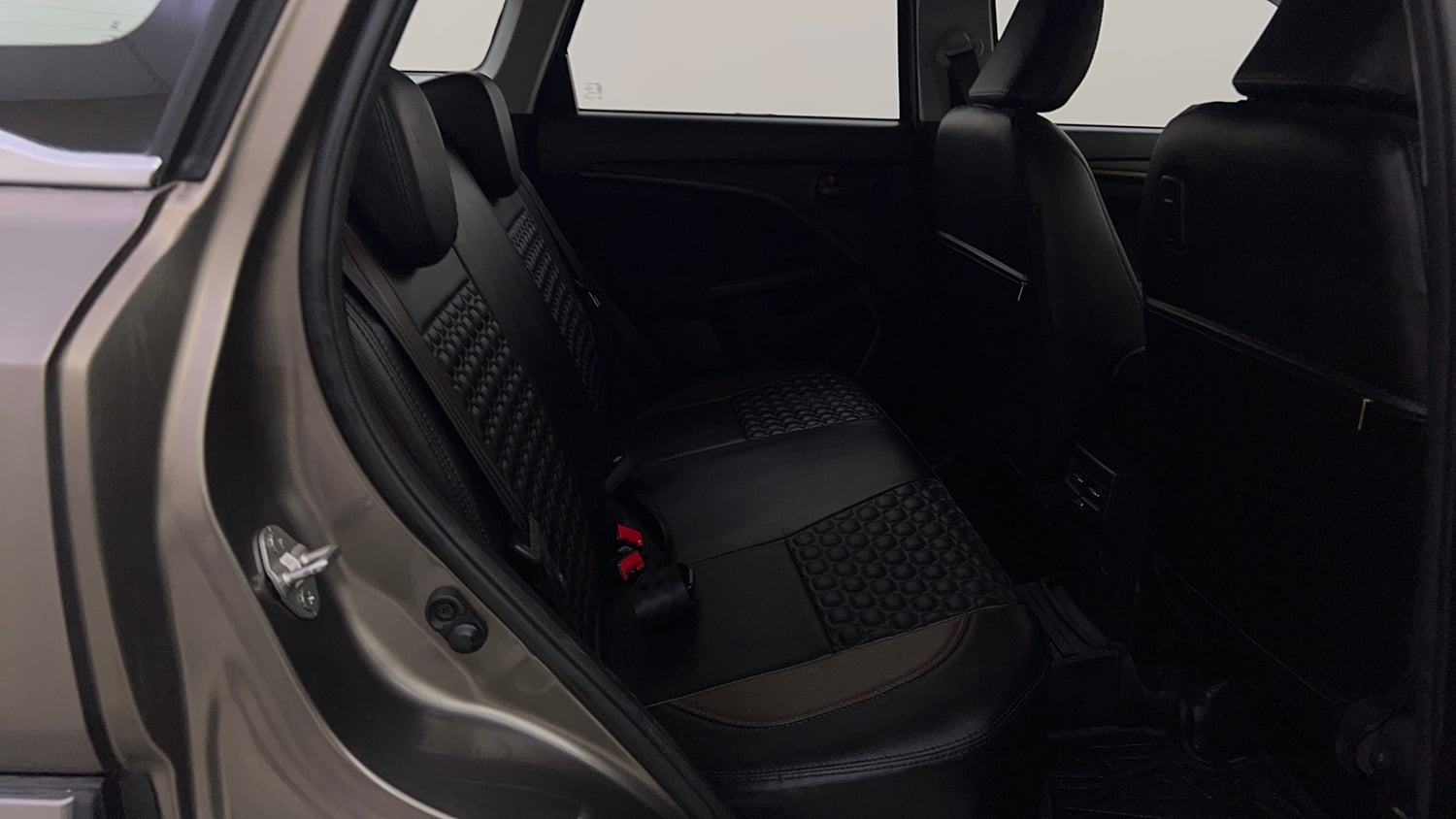 Used 2023 Maruti Suzuki Brezza Vxi AT Petrol Automatic interior RIGHT SIDE REAR DOOR CABIN VIEW