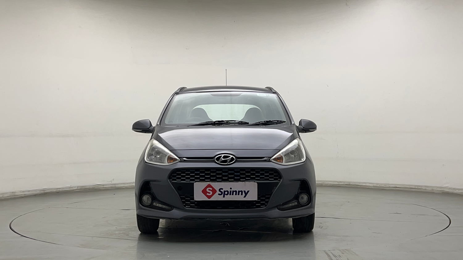 Used 2017 Hyundai Grand i10 Sportz (O) 1.2 kappa VTVT CNG (Outside Fitted) Cng Manual exterior FRONT VIEW