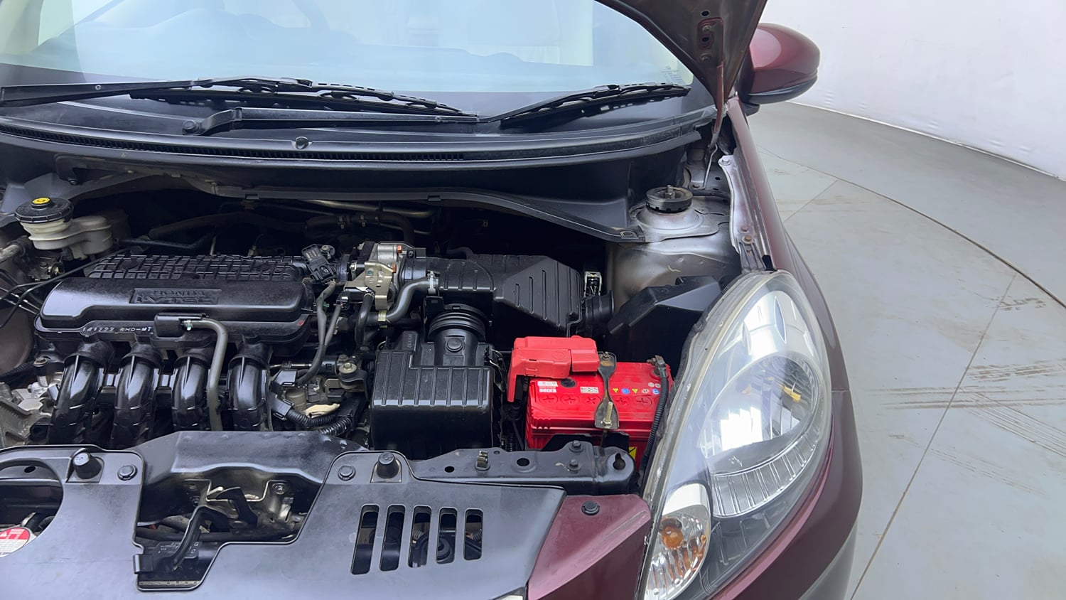 Used 2015 Honda Amaze 1.2 S i-VTEC Petrol Manual engine ENGINE LEFT SIDE VIEW