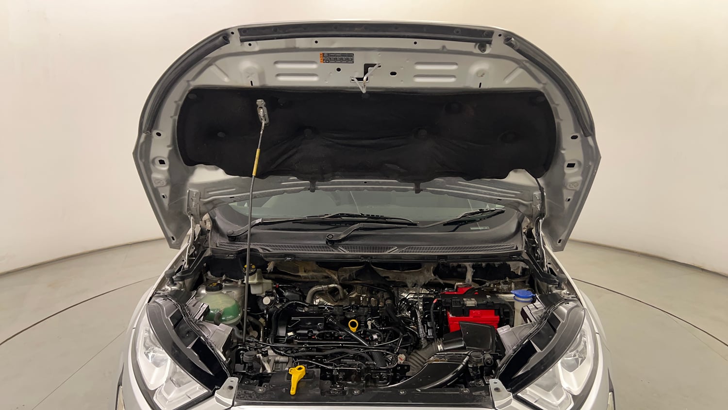 Used 2018 Ford EcoSport Titanium 1.5L Ti-VCT Petrol Manual engine ENGINE & BONNET OPEN FRONT VIEW
