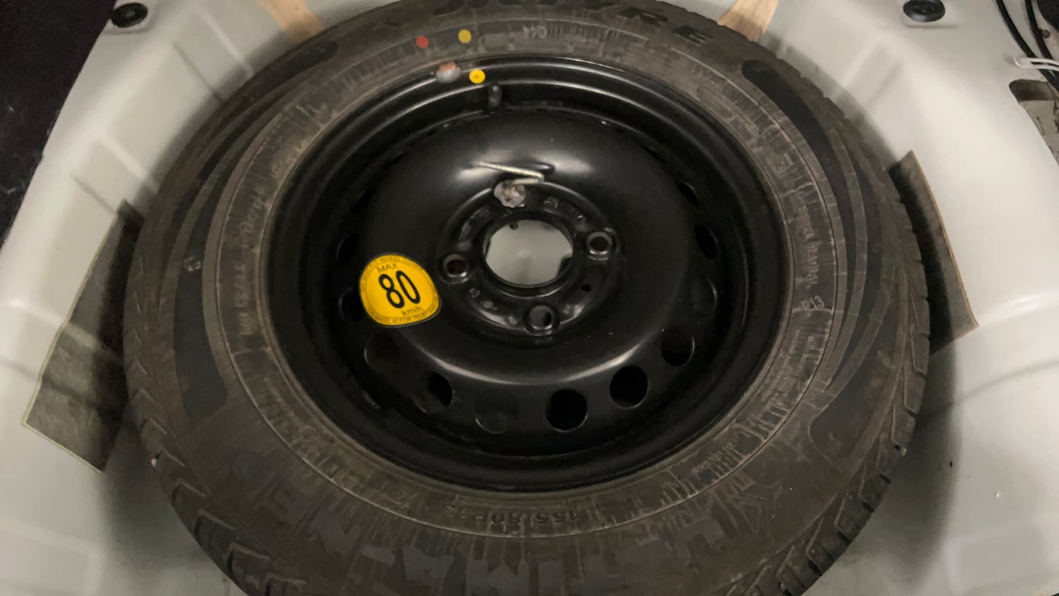 Used 2021 Tata Tiago XT Petrol Manual tyres SPARE TYRE VIEW