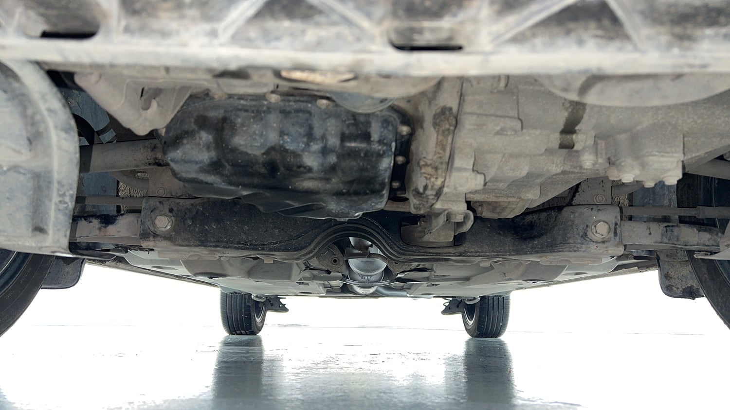 Used 2021 Skoda Rapid Ambition Petrol Manual extra FRONT LEFT UNDERBODY VIEW