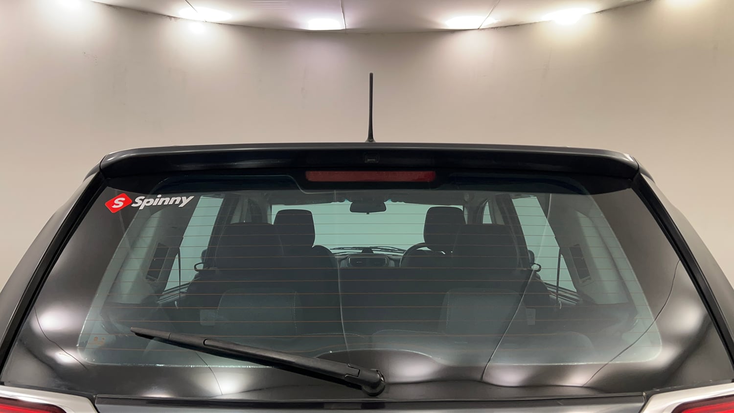 Used 2017 Tata Hexa XTA 4x2 7 STR Diesel Automatic exterior BACK WINDSHIELD VIEW