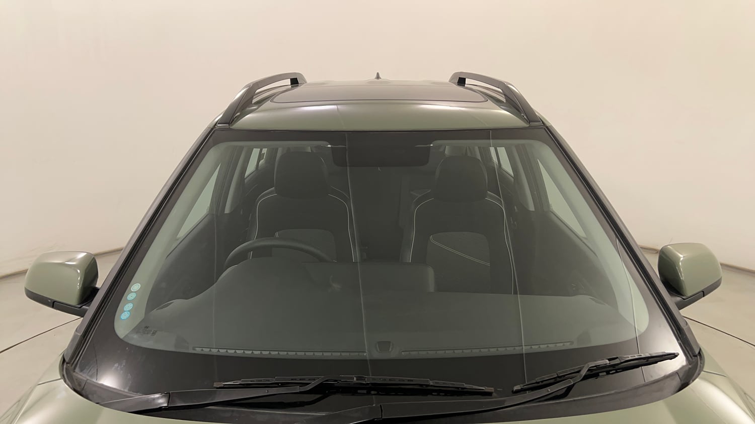 Used 2024 Hyundai Exter SX 1.2 AMT Petrol Automatic exterior FRONT WINDSHIELD VIEW