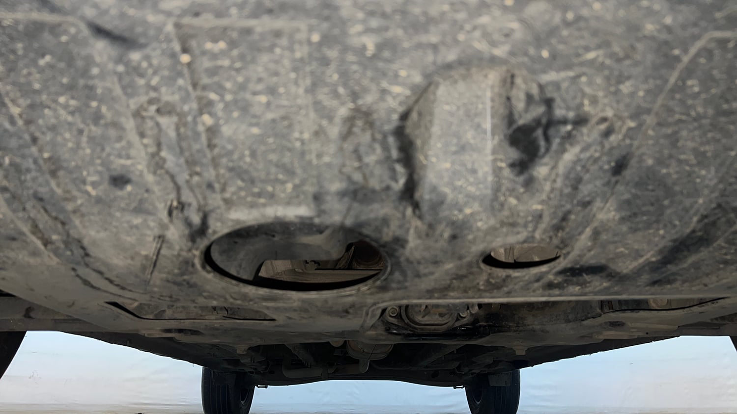 Used 2023 Hyundai Creta S Plus 1.5 Petrol Knight Petrol Manual extra FRONT LEFT UNDERBODY VIEW