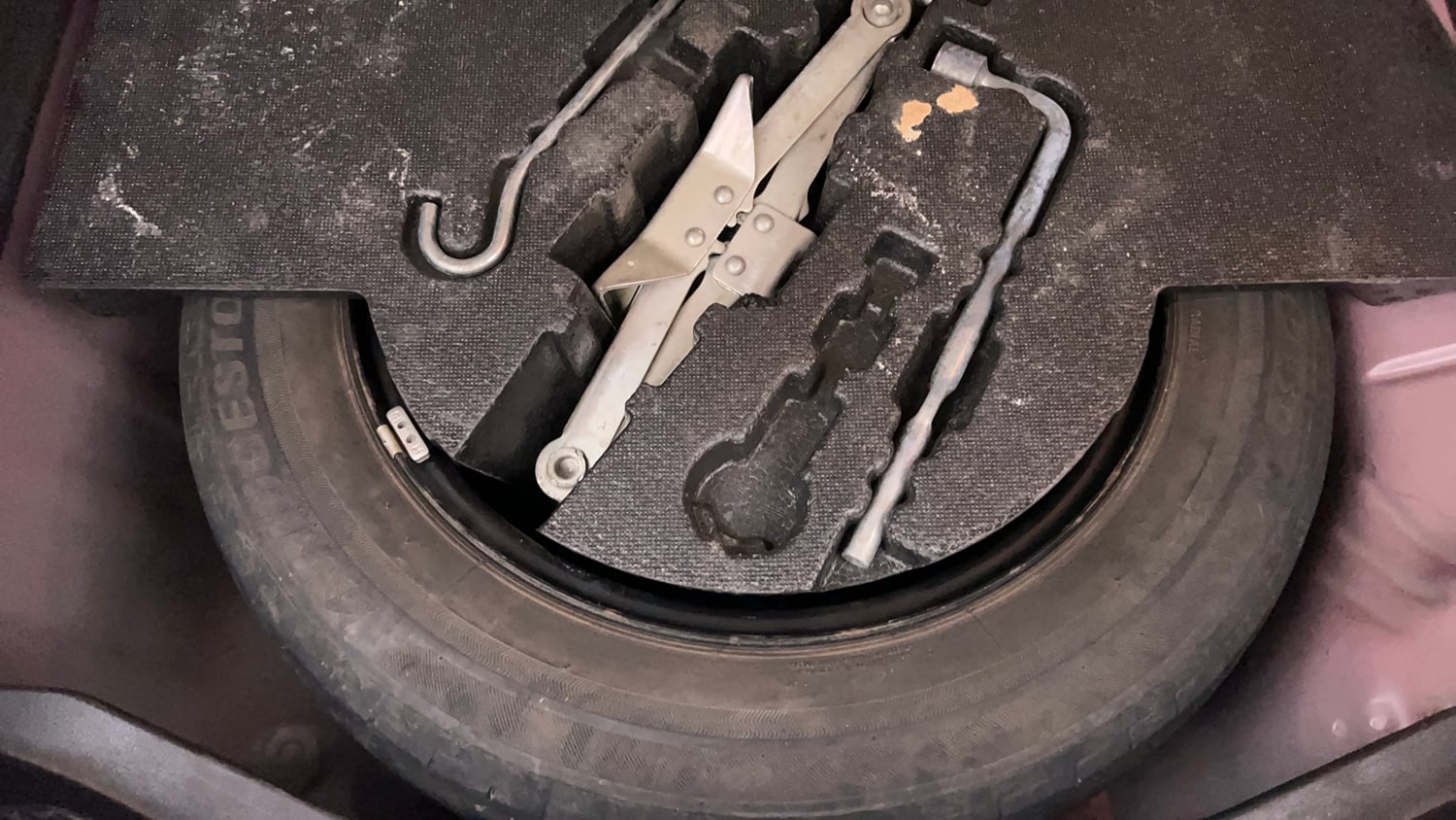 Used 2020 Honda WR-V VX MT Petrol Petrol Manual tyres SPARE TYRE VIEW
