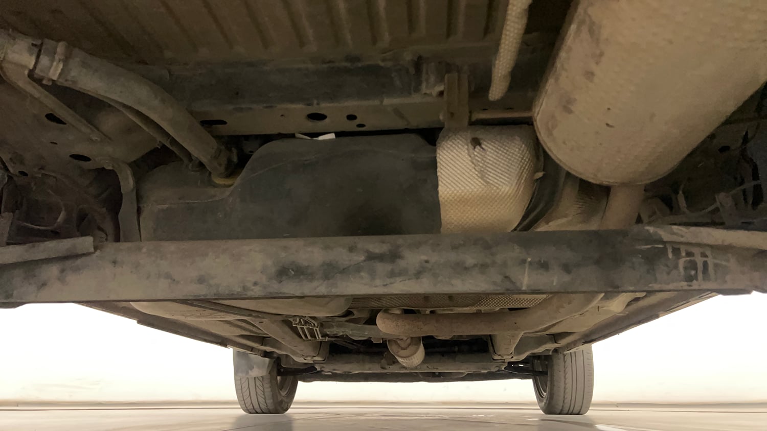 Used 2018 Ford EcoSport Titanium 1.5L Ti-VCT Petrol Manual extra REAR UNDERBODY VIEW (TAKEN FROM REAR)