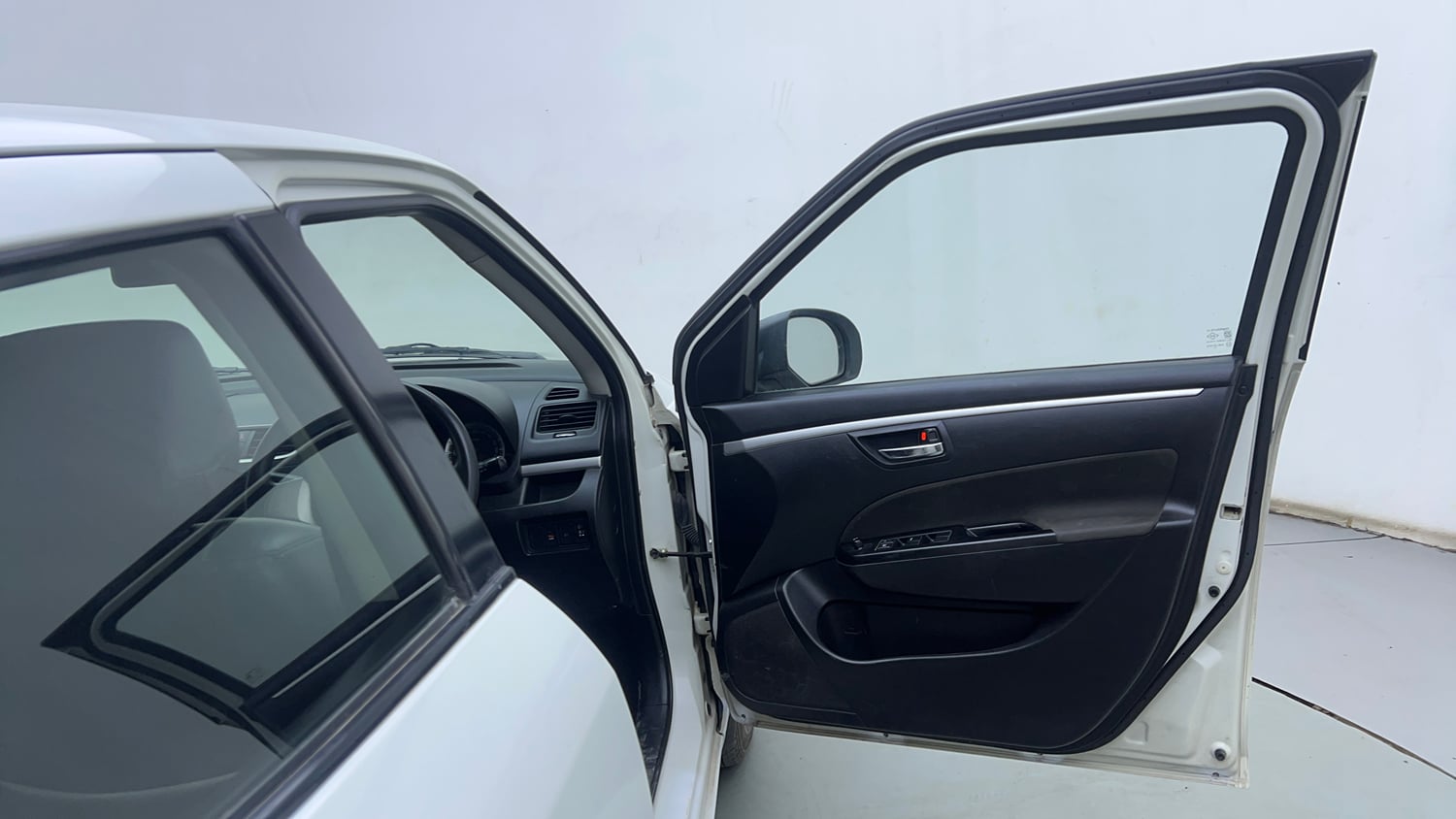 Used 2013 Maruti Suzuki Swift VXi Petrol Manual interior RIGHT FRONT DOOR OPEN VIEW