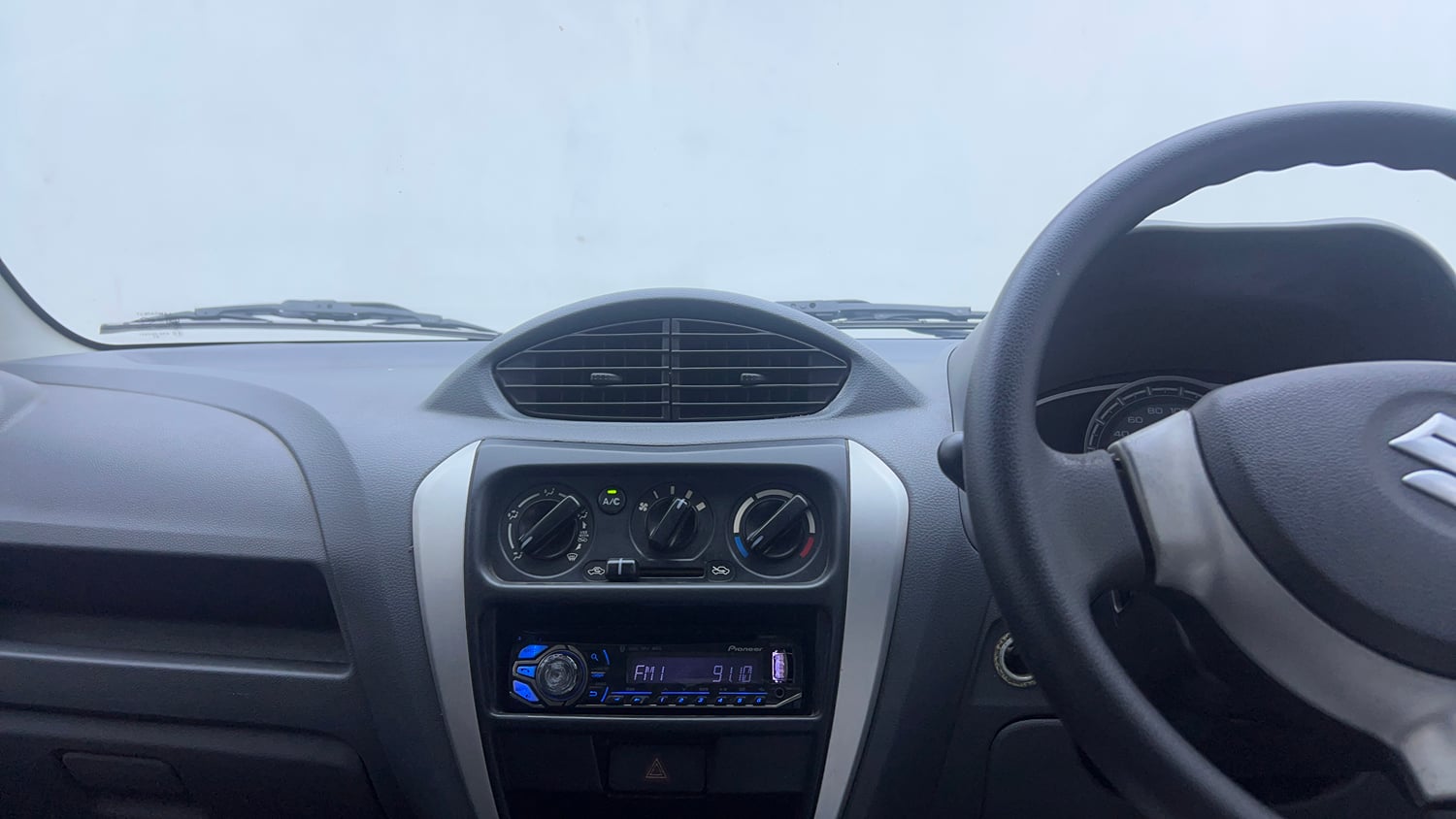 Used 2014 Maruti Suzuki Alto 800 Lxi Petrol Manual interior MUSIC SYSTEM & AC CONTROL VIEW