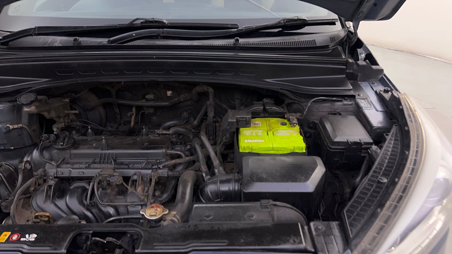 Used 2017 Hyundai Creta 1.6 SX Plus AT Petrol Petrol Automatic engine ENGINE LEFT SIDE HINGE & APRON VIEW