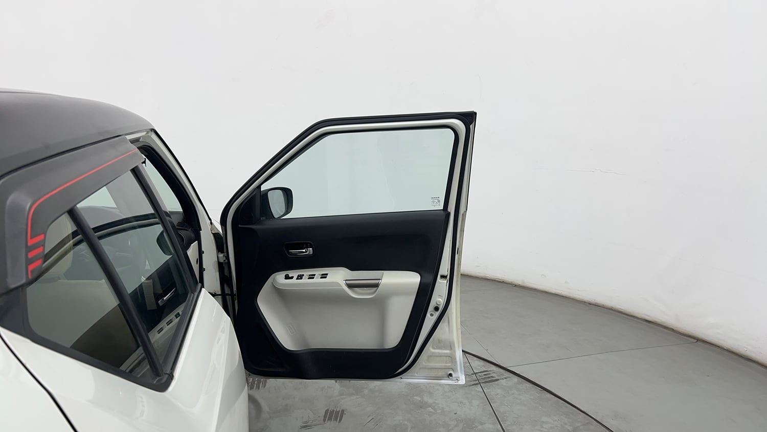 Used 2017 Maruti Suzuki Ignis Zeta 1.2 AMT Petrol Automatic interior RIGHT FRONT DOOR OPEN VIEW