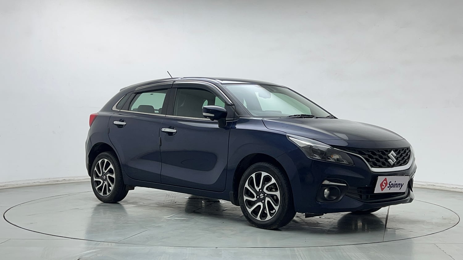Used 2024 Maruti Suzuki Baleno Alpha AGS Petrol Automatic exterior RIGHT FRONT CORNER VIEW