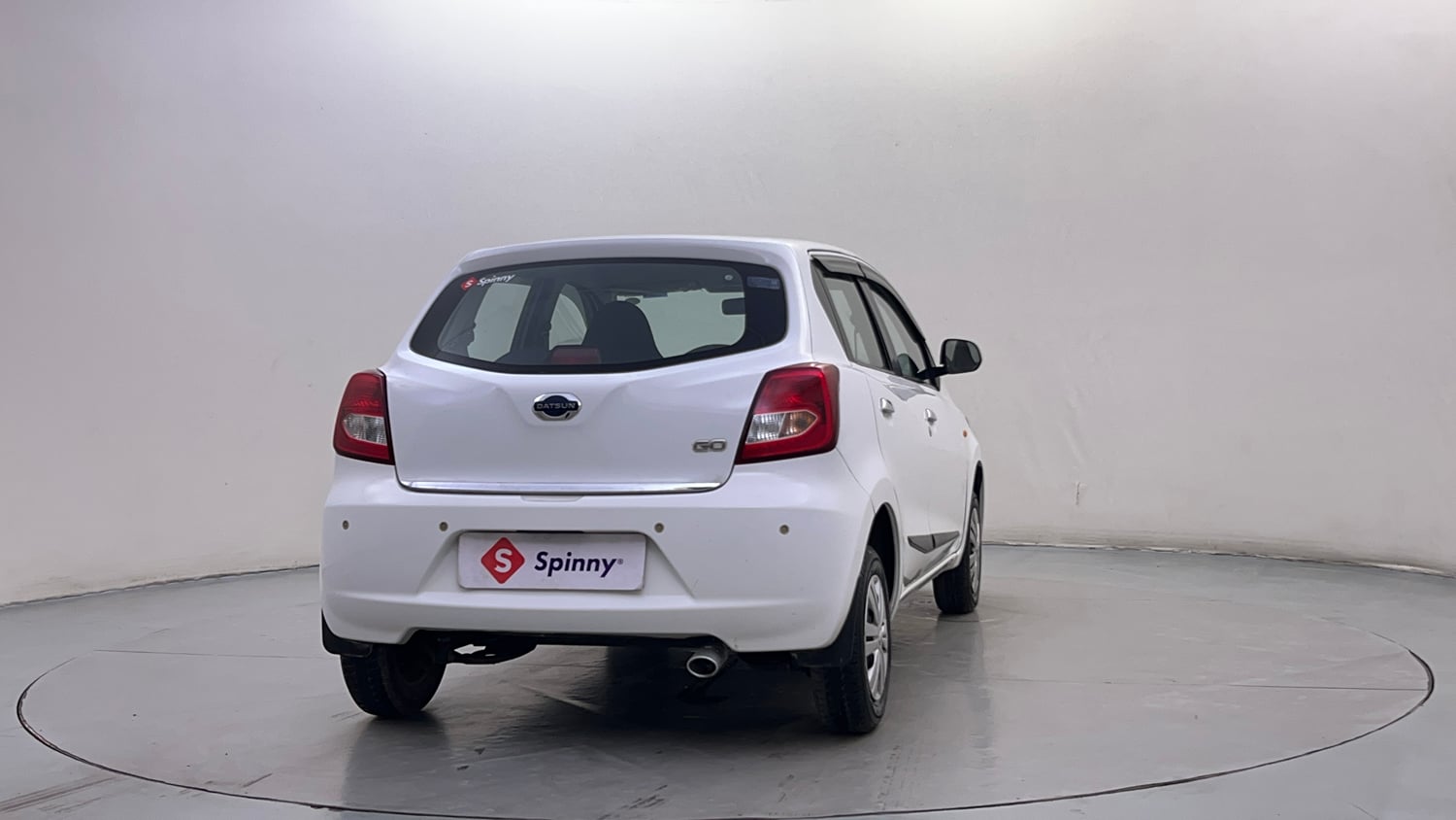 Used 2015 Datsun GO T Petrol Manual exterior RIGHT REAR CORNER VIEW