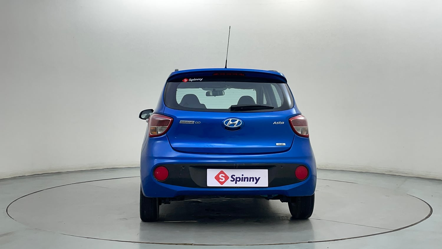 Used 2017 Hyundai Grand i10 Asta 1.2 Kappa VTVT Petrol Manual exterior BACK VIEW