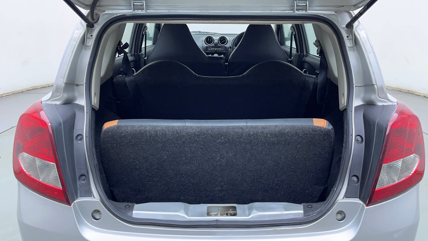 Used 2018 Datsun Go Plus T Petrol Manual interior DICKY INSIDE VIEW