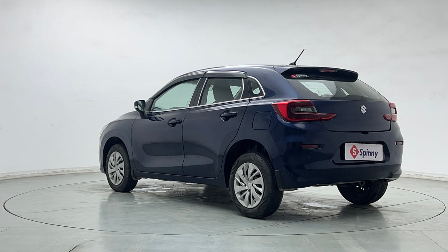 Used 2022 Maruti Suzuki Baleno Delta MT Petrol Manual exterior LEFT REAR CORNER VIEW