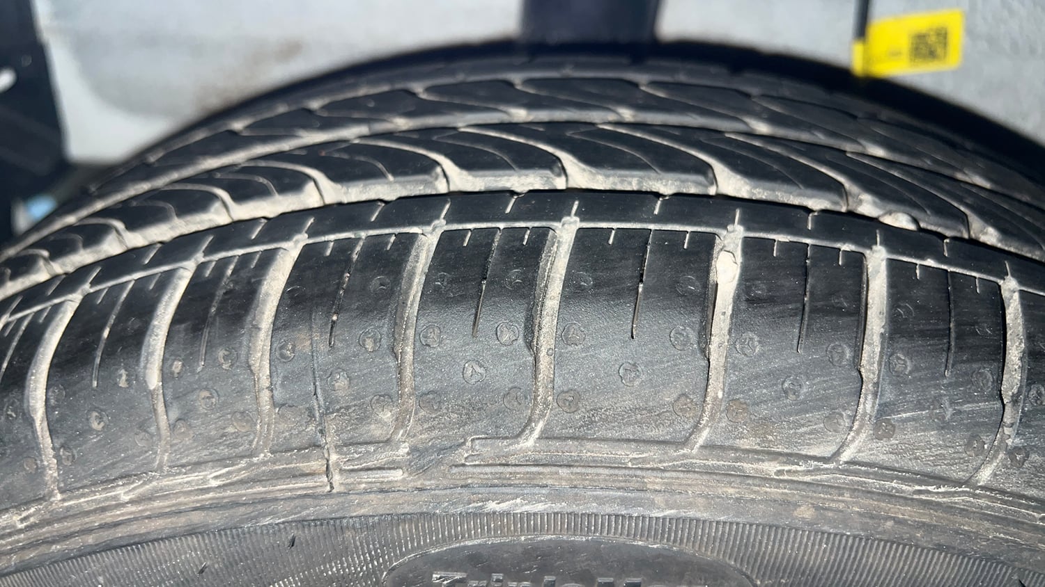 Used 2025 Hyundai Grand i10 Nios Magna 1.2 Kappa Petrol Manual tyres RIGHT REAR TYRE TREAD VIEW