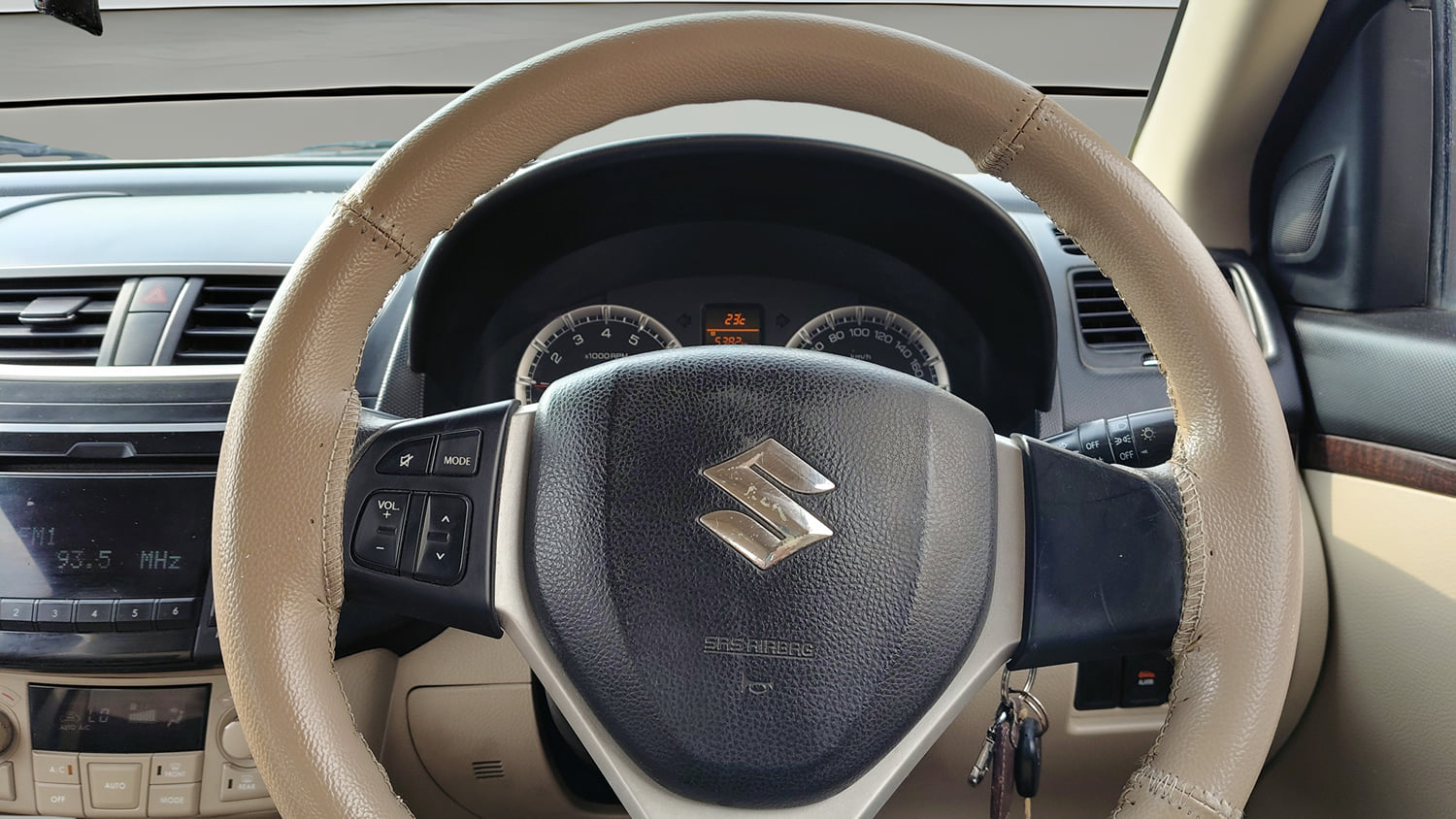 Used 2012 Maruti Suzuki Swift Dzire ZXI Petrol Manual interior STEERING VIEW