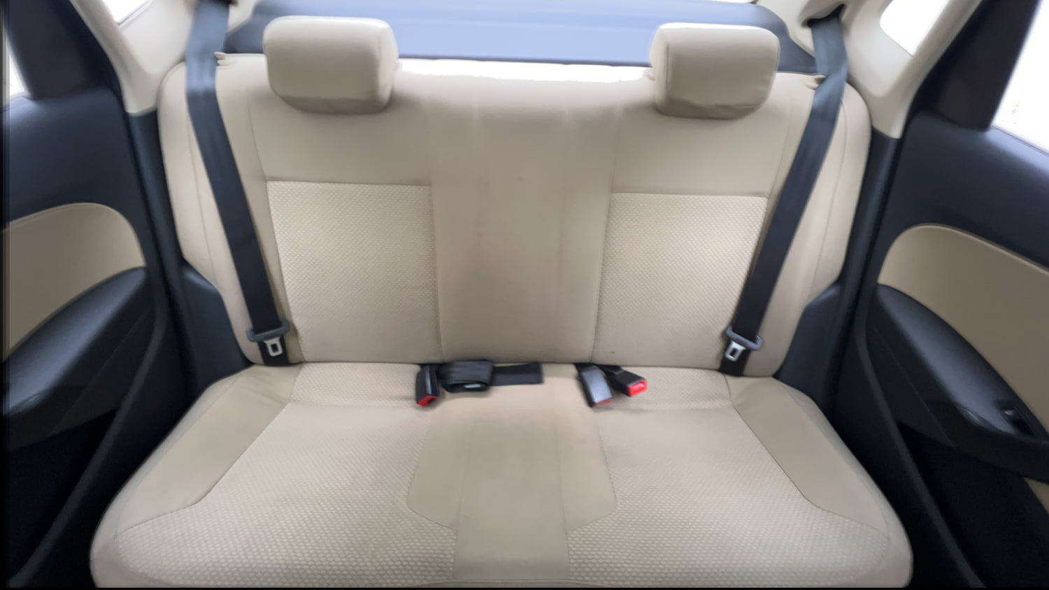 Used 2017 Volkswagen Ameo Highline1.2L (P) Petrol Manual interior REAR SEAT CONDITION VIEW
