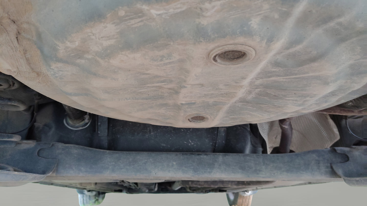 Used 2018 Nissan Micra XV CVT Petrol Automatic extra REAR UNDERBODY VIEW (TAKEN FROM REAR)