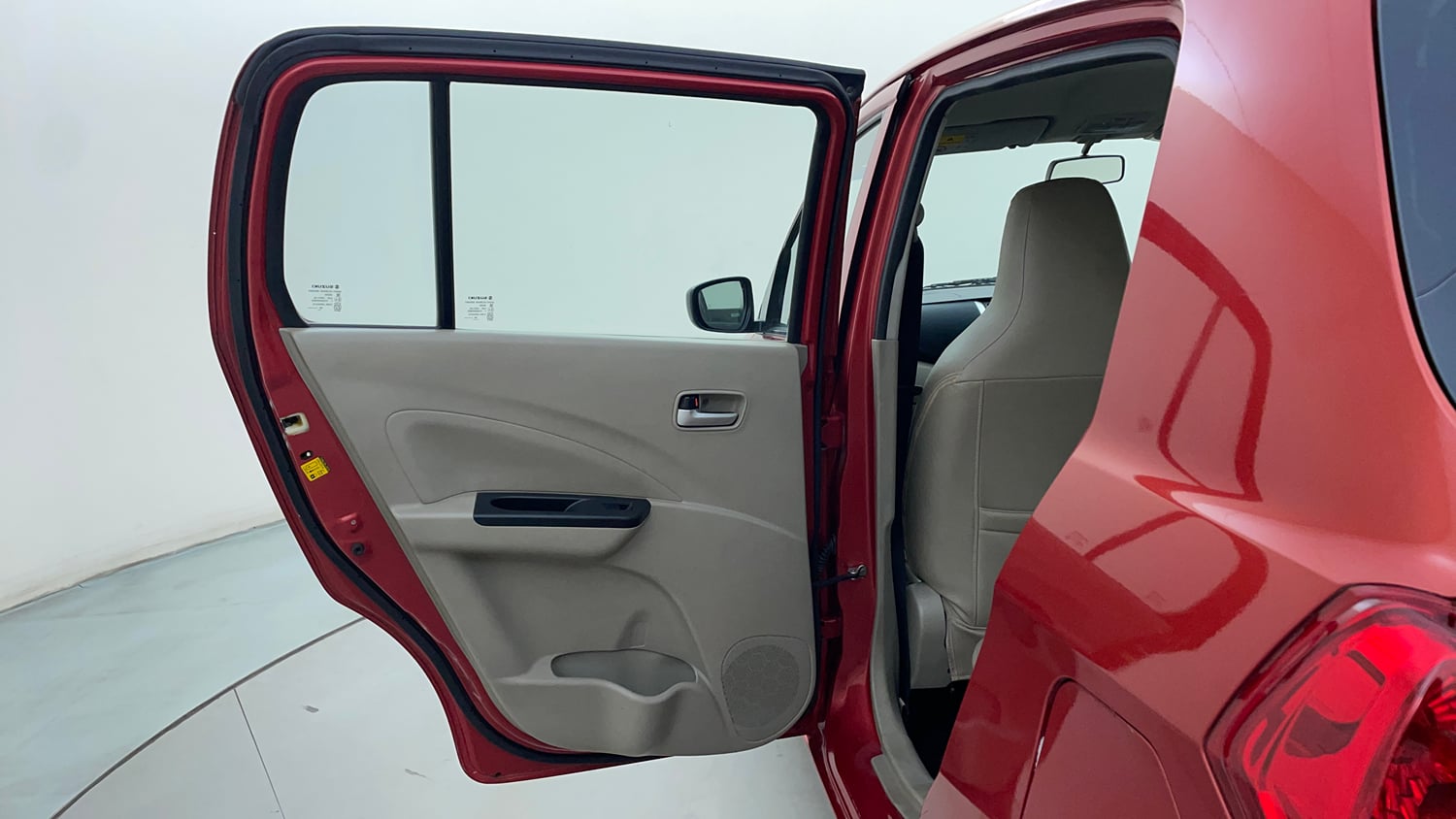 Used 2016 Maruti Suzuki Celerio VXI (O) AMT Petrol Automatic interior LEFT REAR DOOR OPEN VIEW