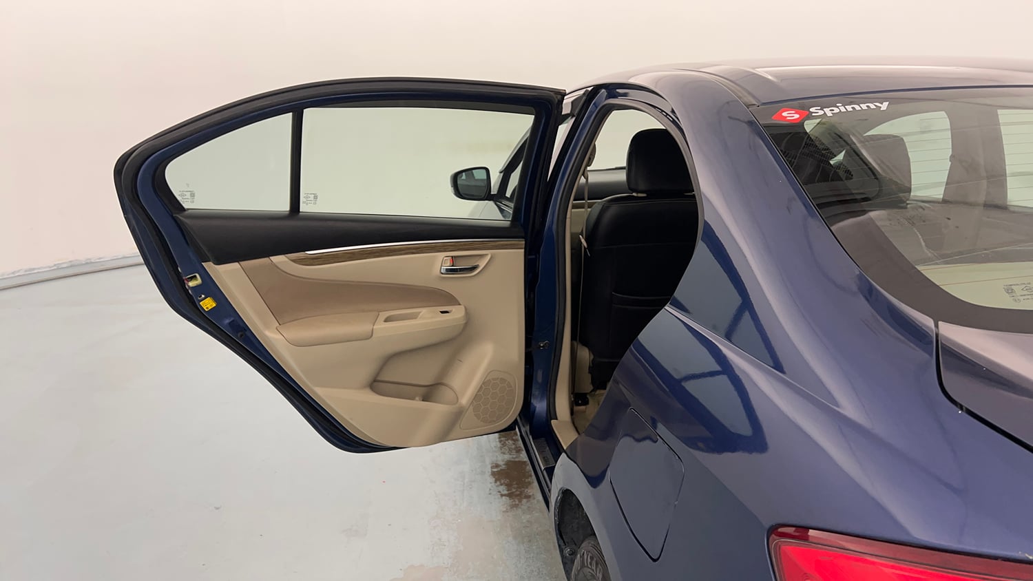 Used 2022 Maruti Suzuki Ciaz Zeta 1.5 Petrol Manual interior LEFT REAR DOOR OPEN VIEW