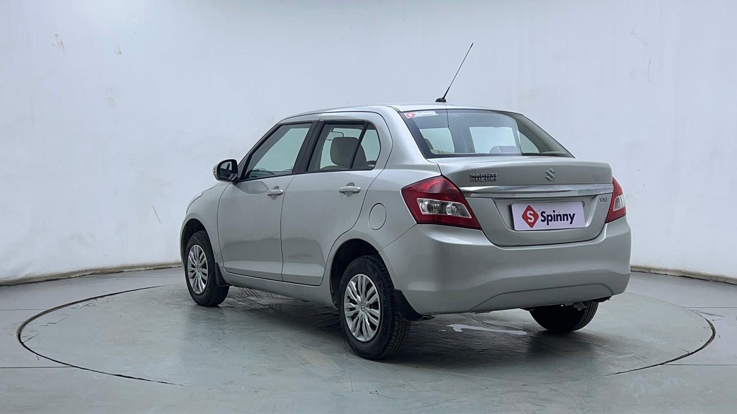 Used 2016 Maruti Suzuki Swift Dzire VXI Petrol Manual exterior LEFT REAR CORNER VIEW