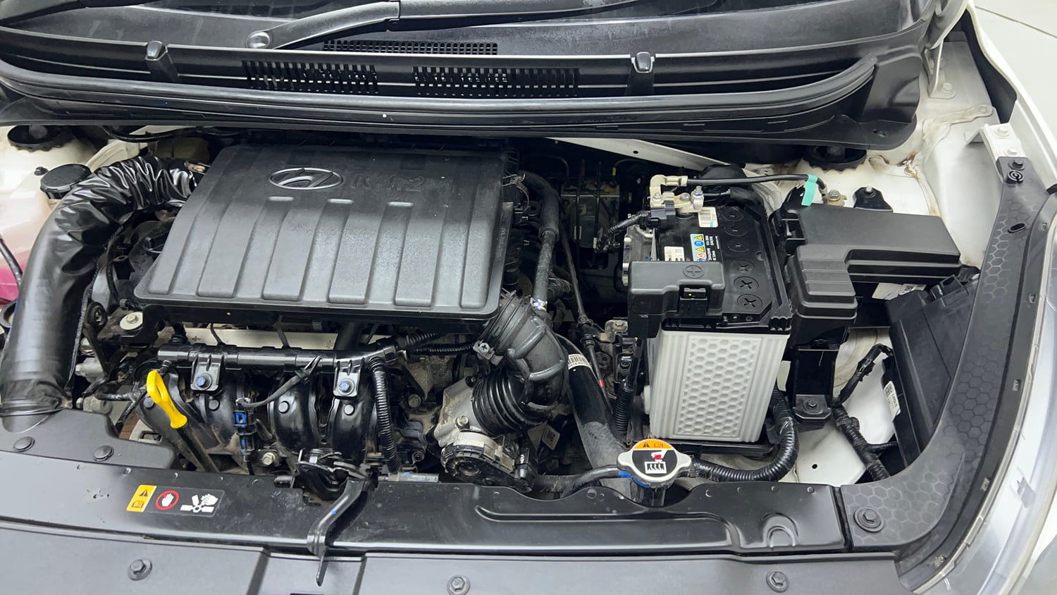 Used 2025 Hyundai Grand i10 Nios Magna 1.2 Kappa Petrol Manual engine ENGINE LEFT SIDE VIEW