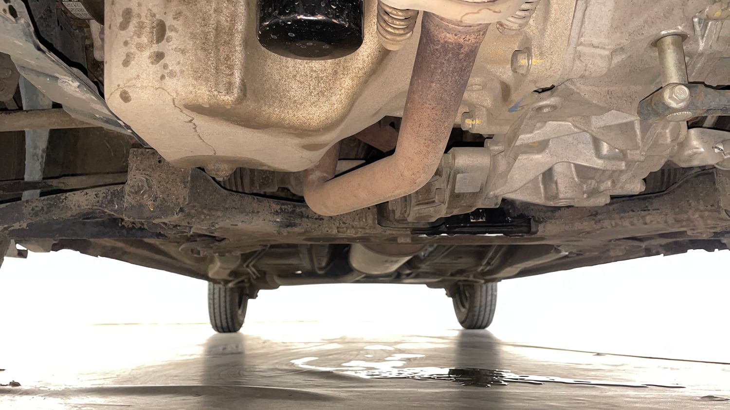Used 2023 Maruti Suzuki Alto K10 VXi Plus Petrol Manual extra FRONT LEFT UNDERBODY VIEW