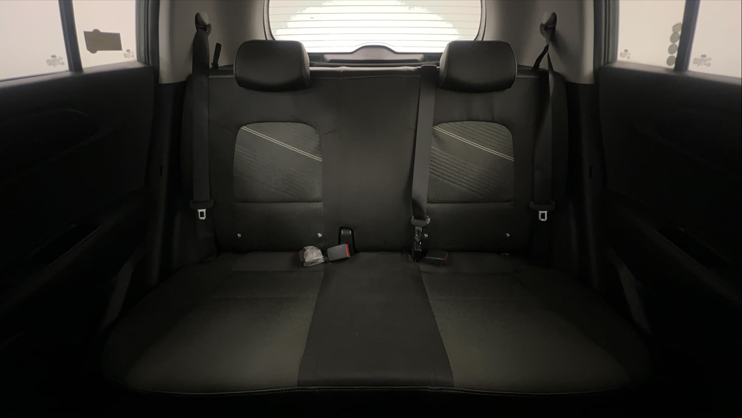 Used 2024 Hyundai Exter SX 1.2 AMT Petrol Automatic interior REAR SEAT CONDITION VIEW