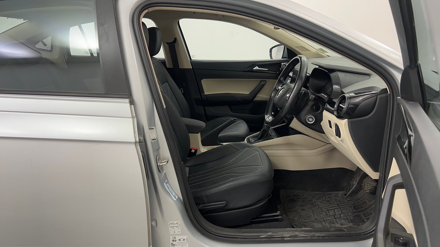 Used 2022 Skoda Slavia Ambition 1.0L TSI AT Petrol Automatic interior RIGHT SIDE FRONT DOOR CABIN VIEW