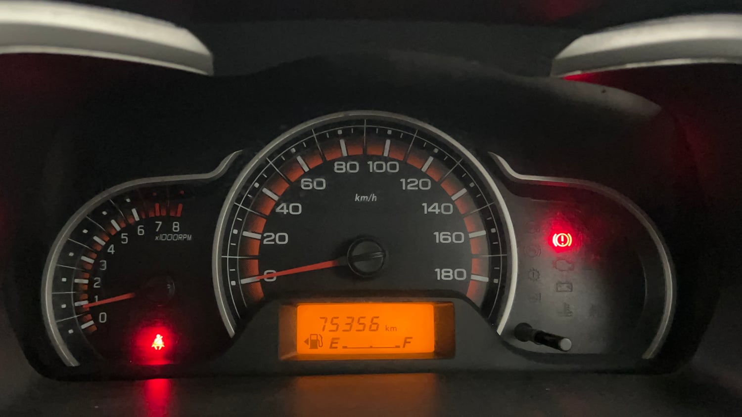Used 2016 Maruti Suzuki Alto K10 VXi Petrol Manual interior CLUSTERMETER VIEW