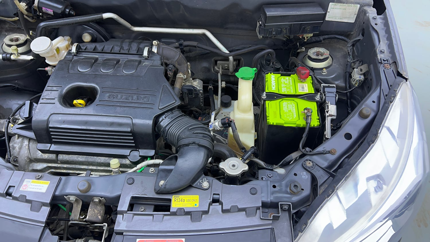 Used 2017 Maruti Suzuki Alto K10 VXi AMT Petrol Automatic engine ENGINE LEFT SIDE VIEW