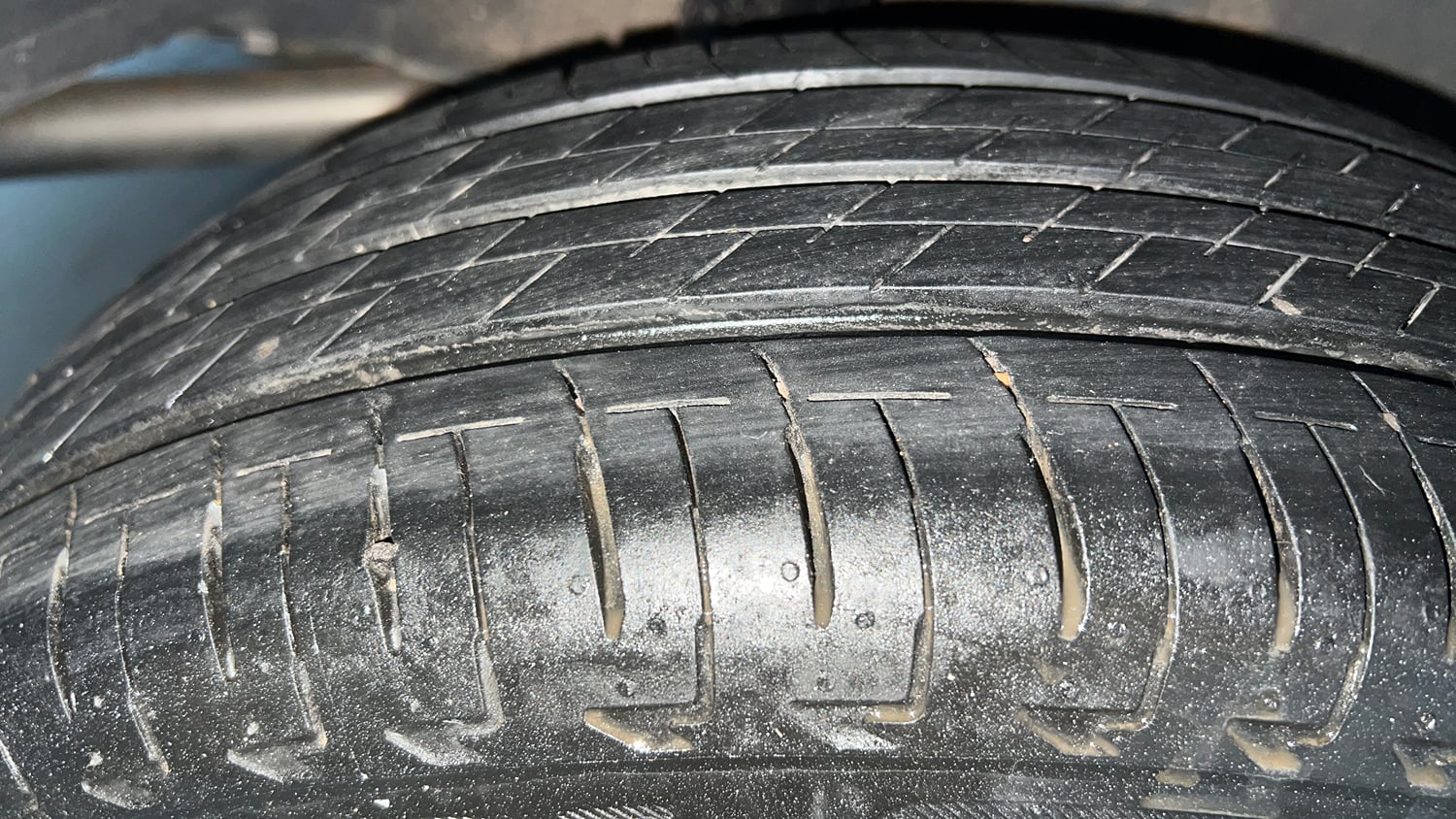 Used 2021 Honda Amaze S MT 1.2 Petrol Petrol Manual tyres RIGHT REAR TYRE TREAD VIEW