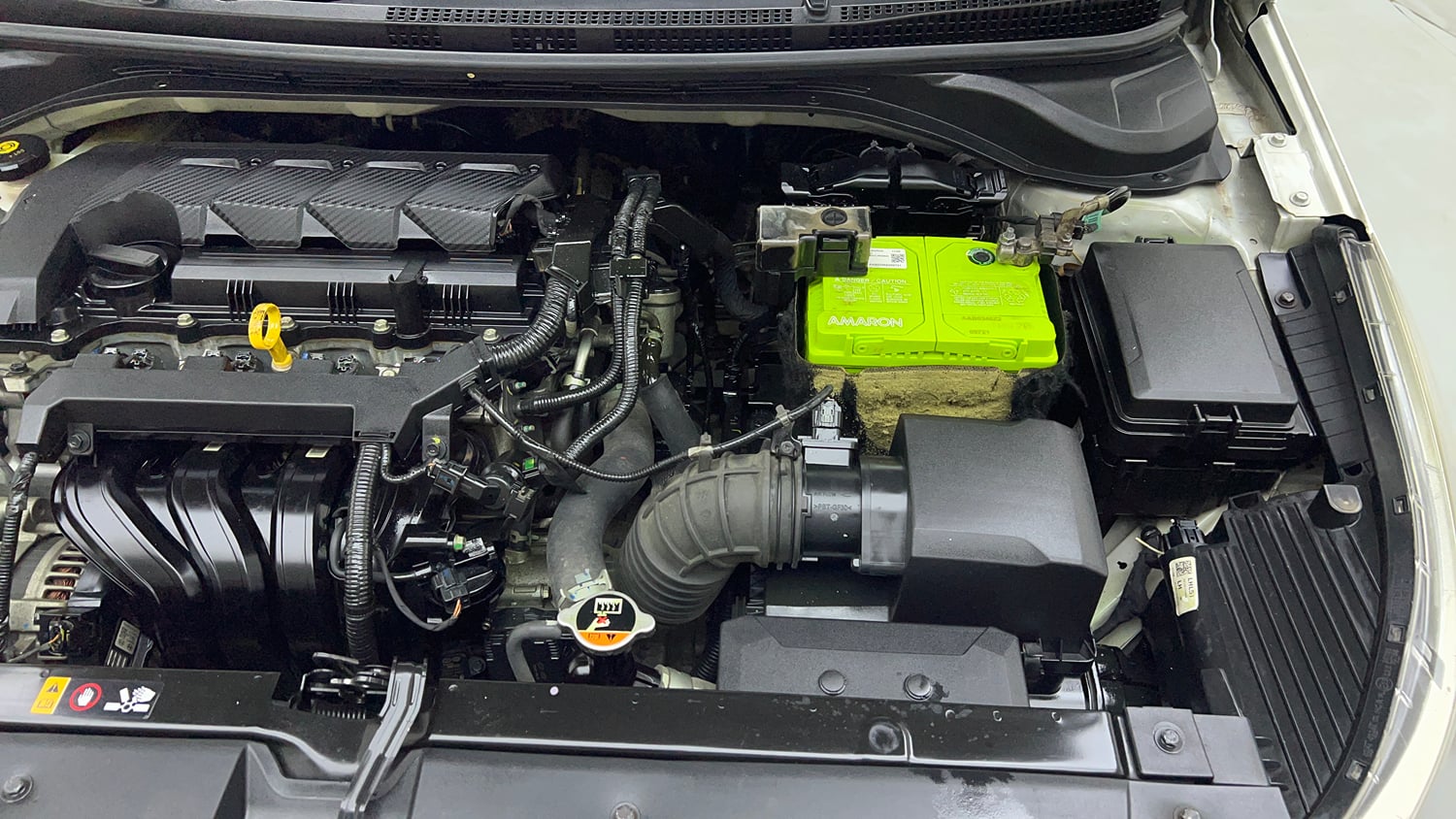 Used 2022 Hyundai Verna S Plus 1.5 VTVT Petrol Manual engine ENGINE LEFT SIDE VIEW