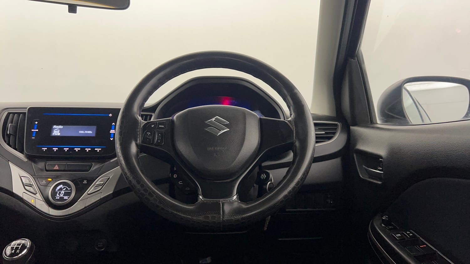 Used 2019 Maruti Suzuki Baleno Delta Petrol Manual interior STEERING VIEW