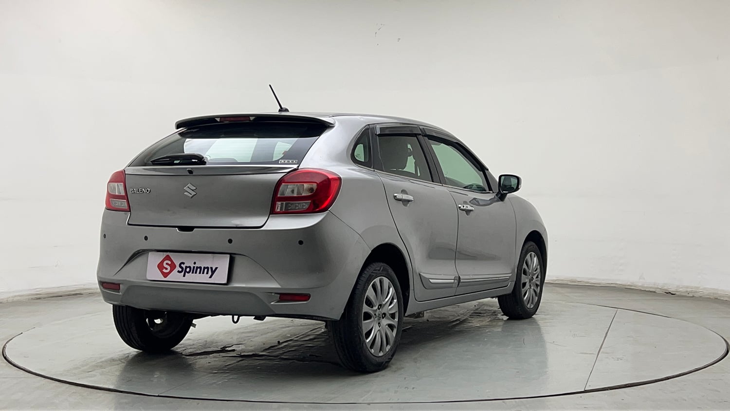 Used 2017 Maruti Suzuki Baleno Alpha 1.2 Petrol Manual exterior RIGHT REAR CORNER VIEW