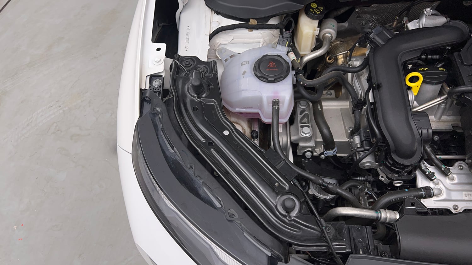 Used 2026 Skoda Kylaq Prestige+ 1.0 TSI MT Petrol Manual engine ENGINE RIGHT SIDE VIEW