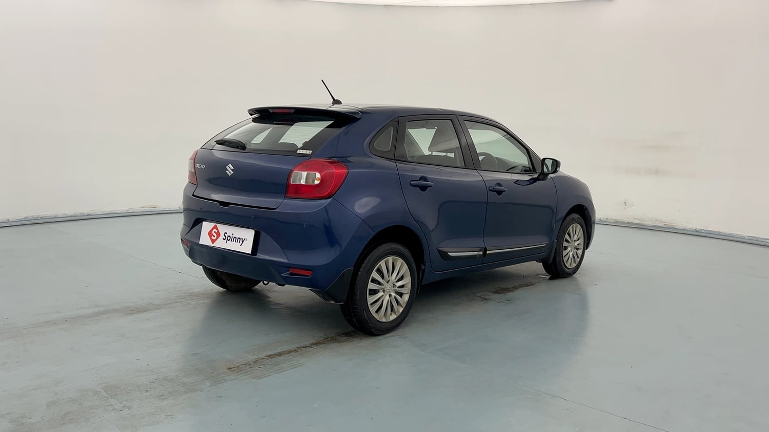 Used 2019 Maruti Suzuki Baleno Delta Petrol Manual exterior RIGHT REAR CORNER VIEW