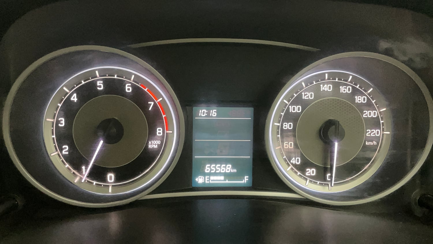 Used 2018 Maruti Suzuki Dzire VXi Petrol Manual interior CLUSTERMETER VIEW