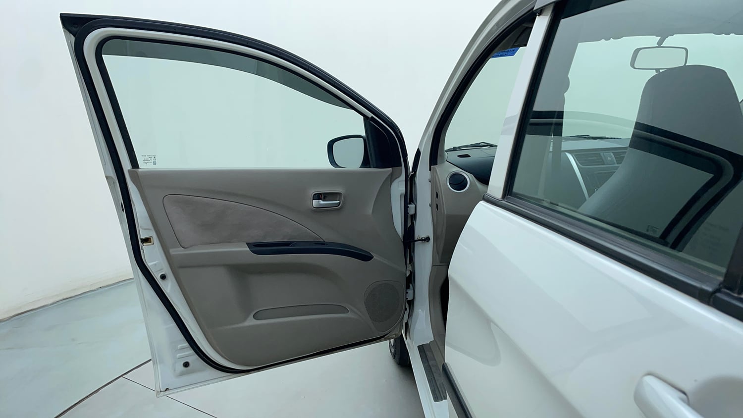 Used 2016 Maruti Suzuki Celerio ZXi AMT Petrol Automatic interior LEFT FRONT DOOR OPEN VIEW