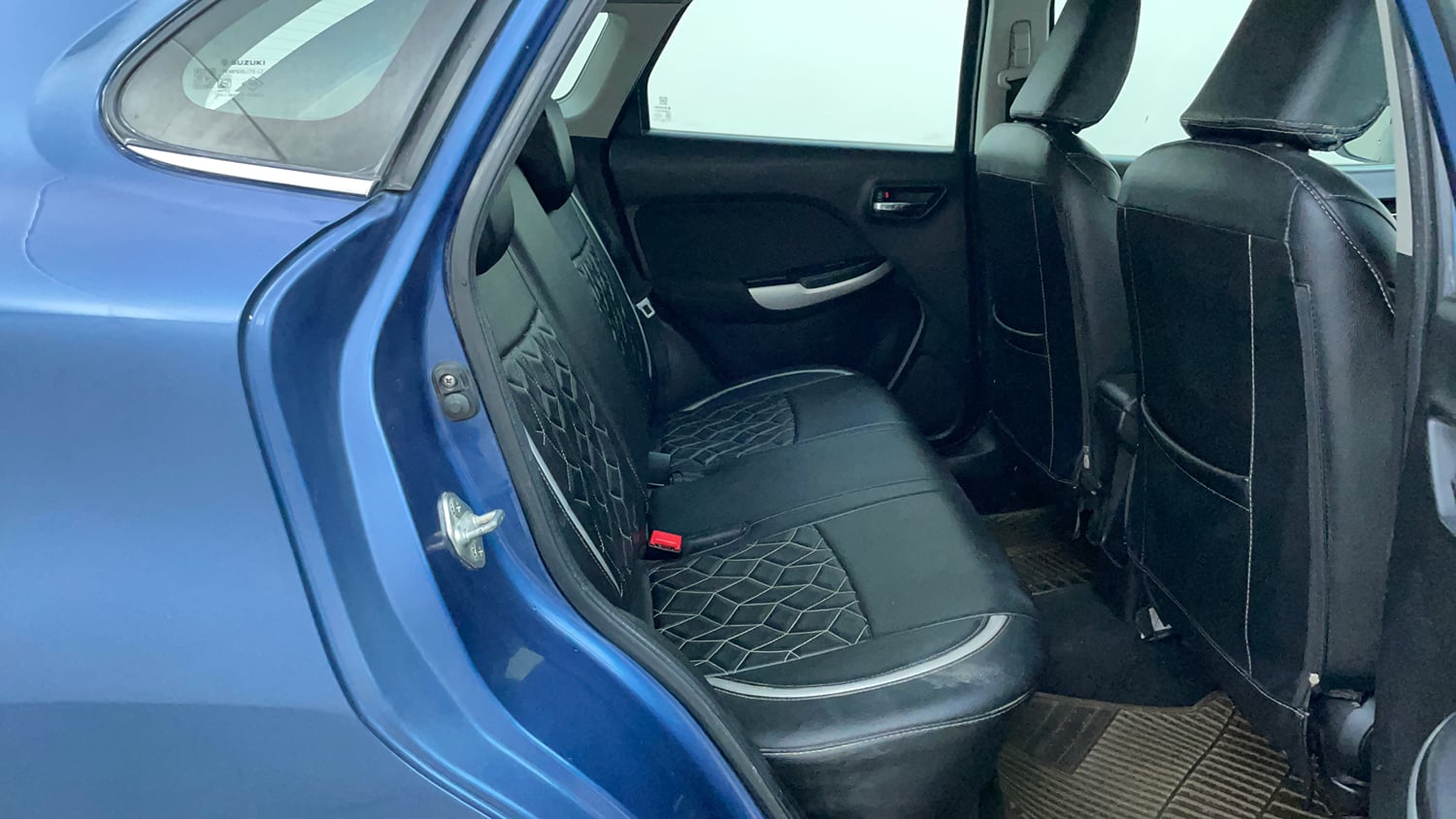 Used 2017 Maruti Suzuki Baleno Zeta 1.2 AT Petrol Automatic interior RIGHT SIDE REAR DOOR CABIN VIEW