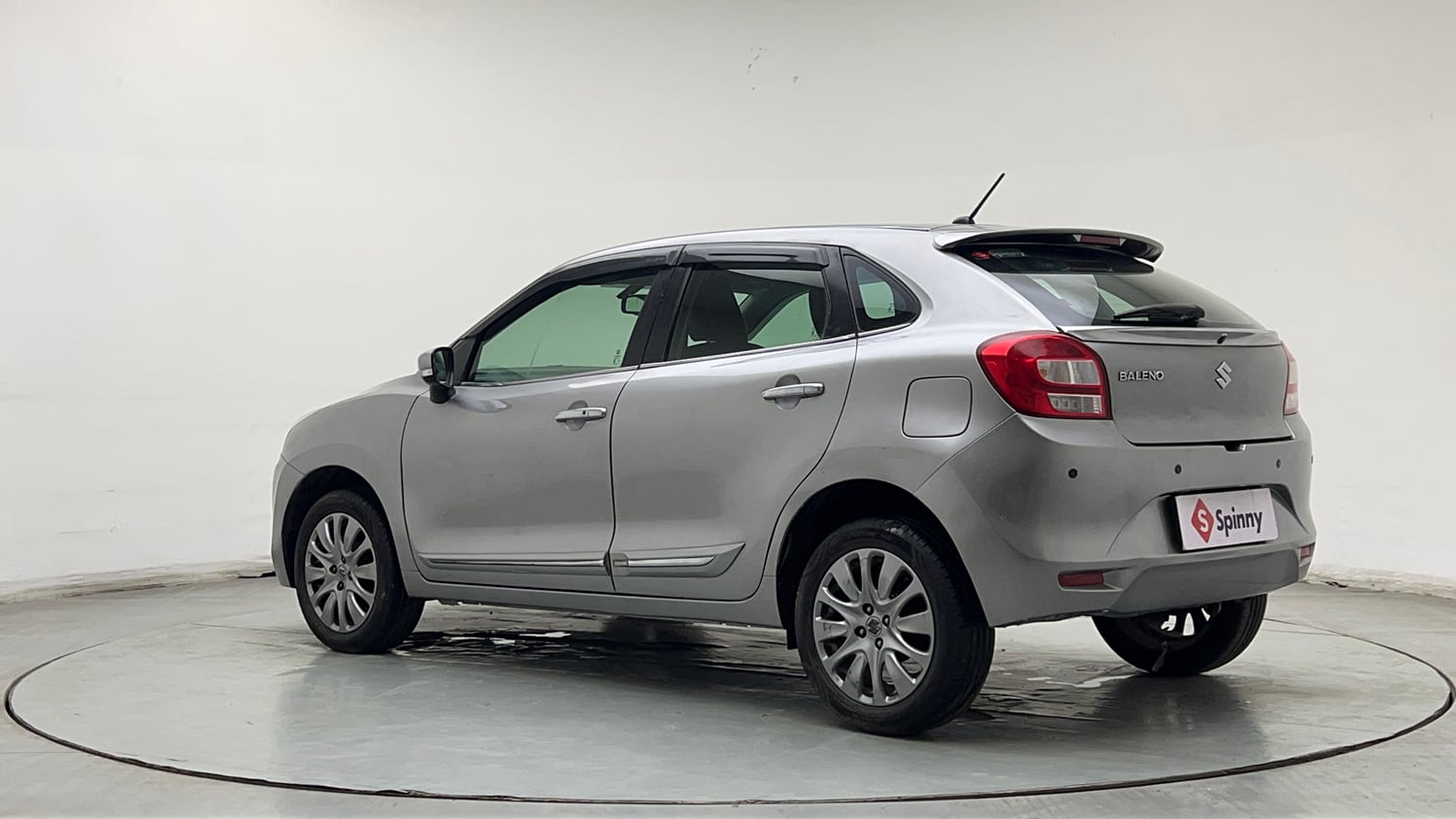 Used 2017 Maruti Suzuki Baleno Alpha 1.2 Petrol Manual exterior LEFT REAR CORNER VIEW