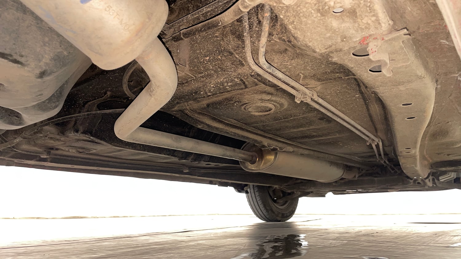 Used 2023 Maruti Suzuki Alto K10 VXi Plus Petrol Manual extra REAR RIGHT UNDERBODY VIEW