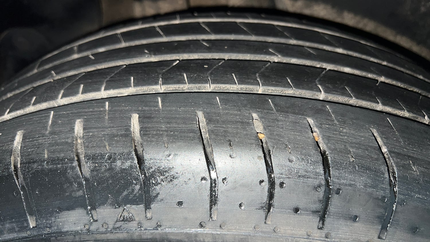 Used 2023 Hyundai Creta S Plus 1.5 Petrol Knight Petrol Manual tyres RIGHT REAR TYRE TREAD VIEW