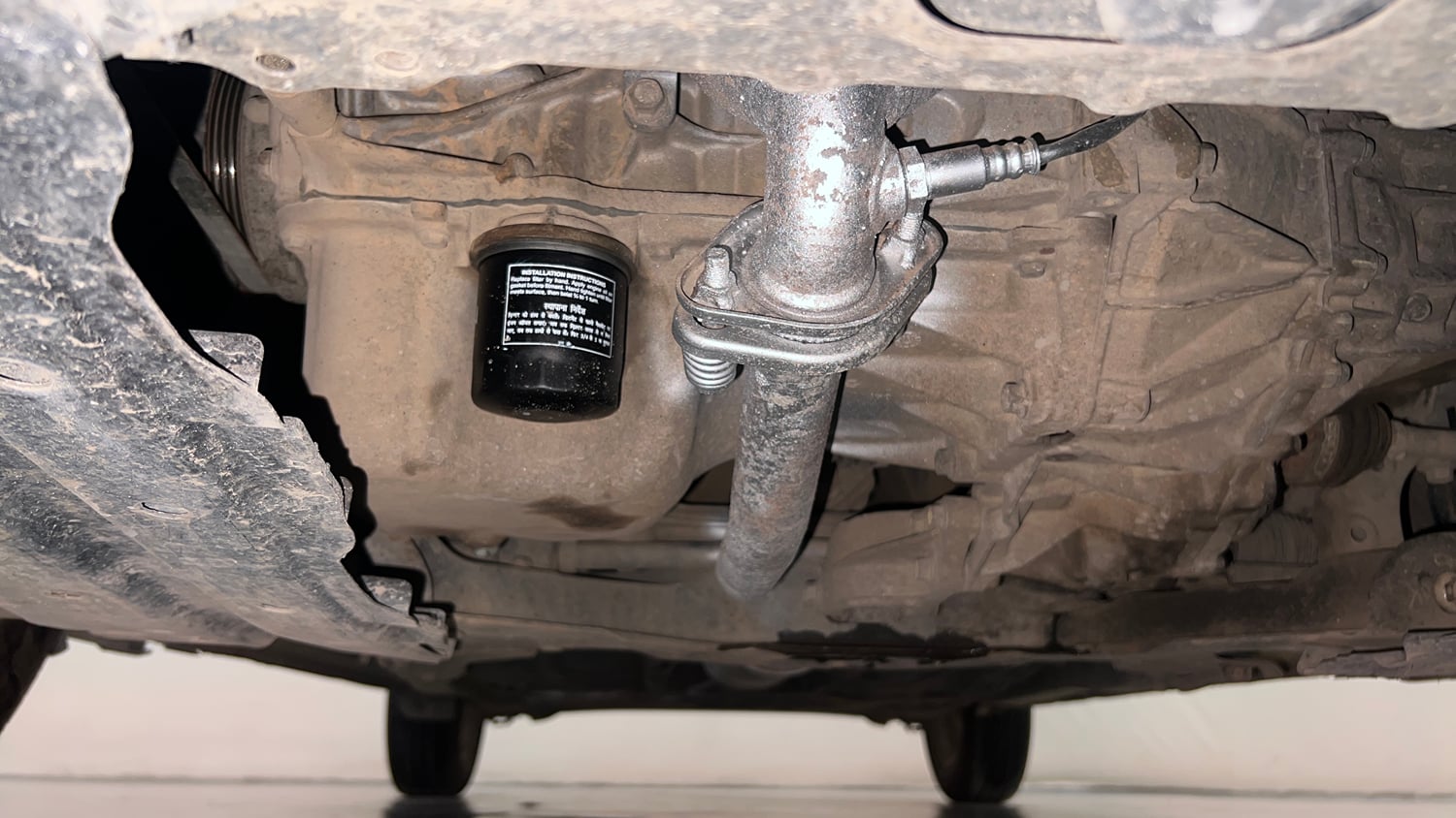 Used 2018 Maruti Suzuki Swift ZXi AMT Petrol Automatic extra FRONT LEFT UNDERBODY VIEW