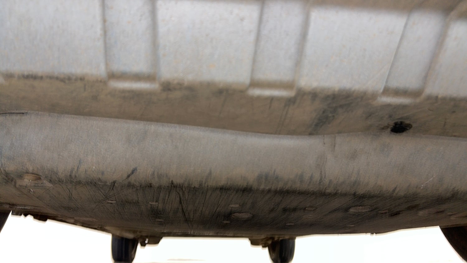 Used 2016 Honda City S Petrol Manual extra FRONT LEFT UNDERBODY VIEW